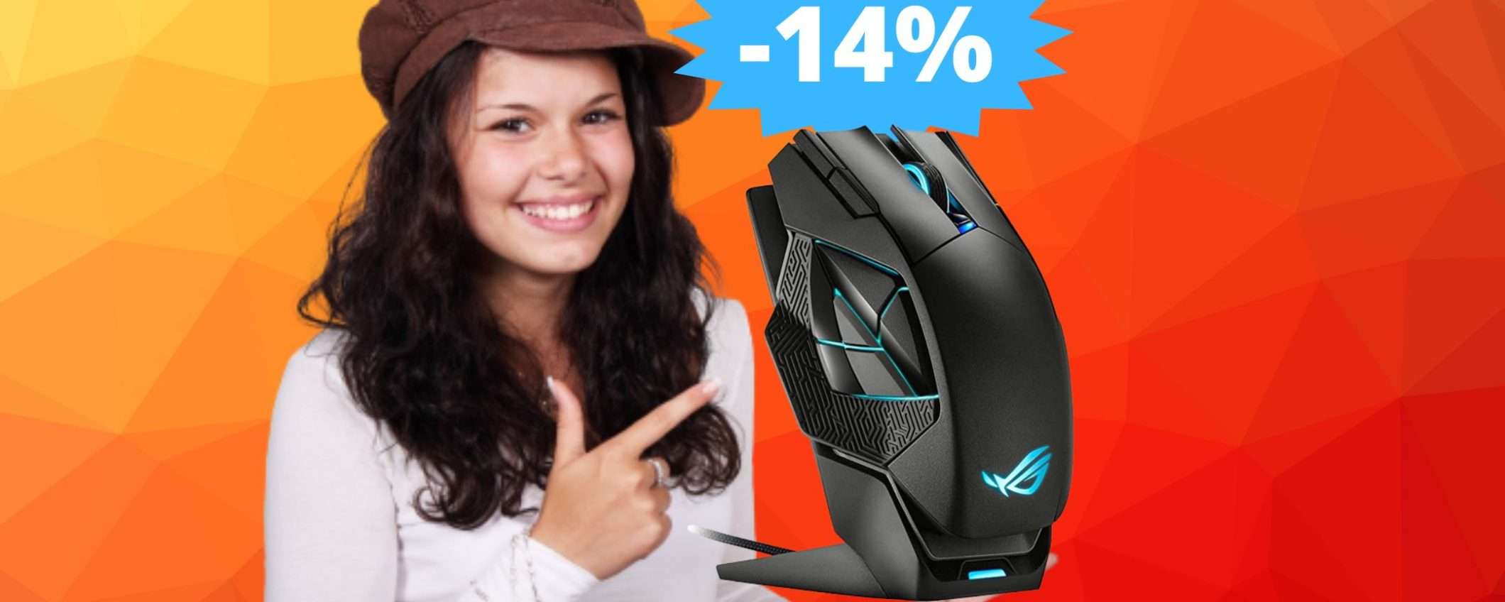 ASUS ROG Spatha X: incredibile mouse da gaming in sconto