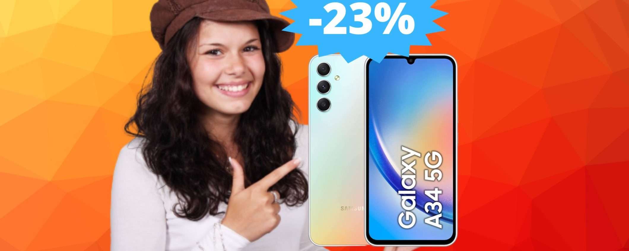 Samsung Galaxy A34: difficile trovare di meglio a questo prezzo