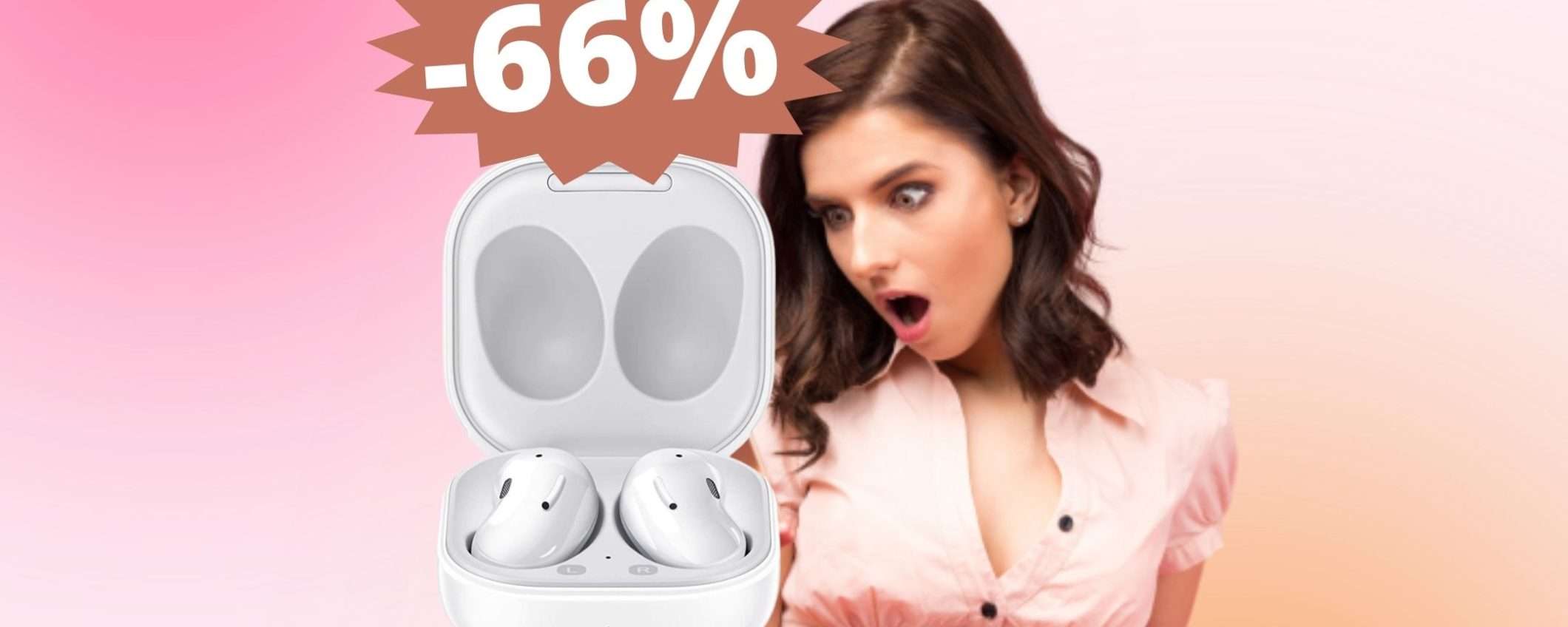 Samsung Galaxy Buds Live: cuffie Premium ad un prezzo ridicolo