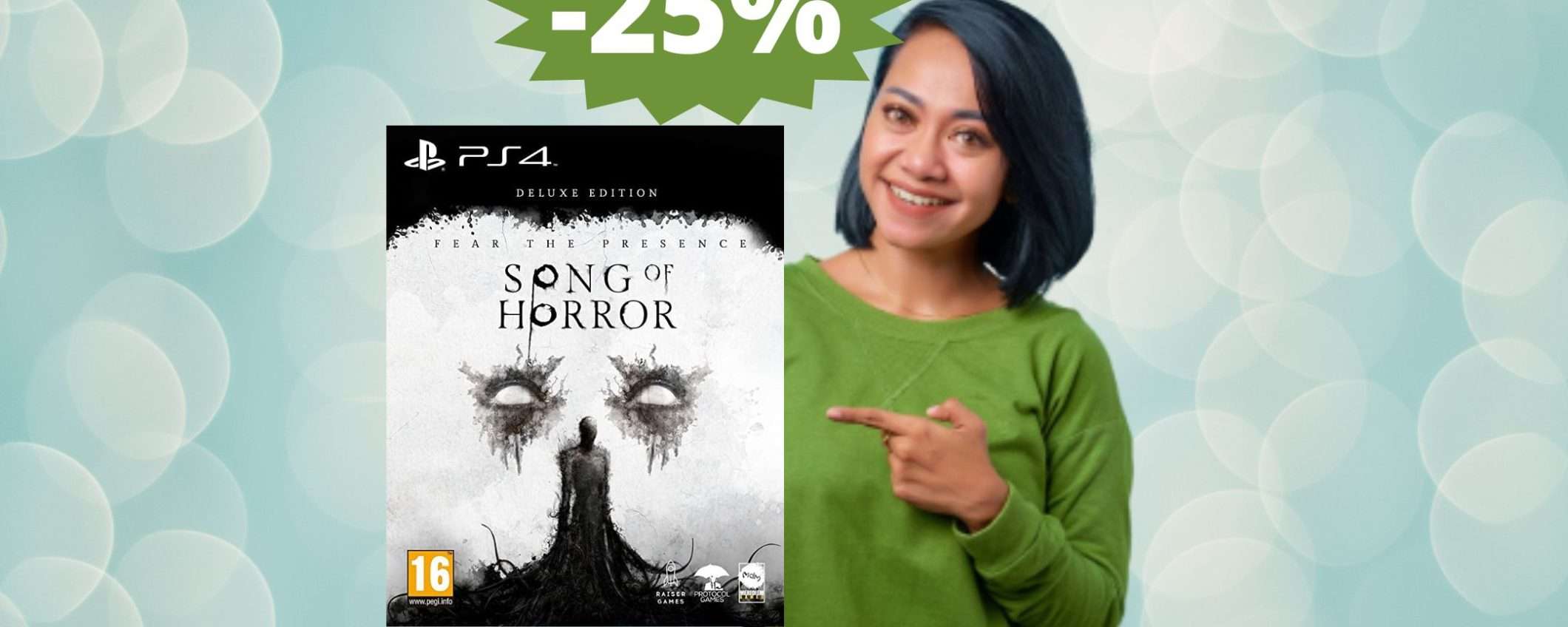 Song of Horror: la Deluxe Edition per PS4 in mega sconto