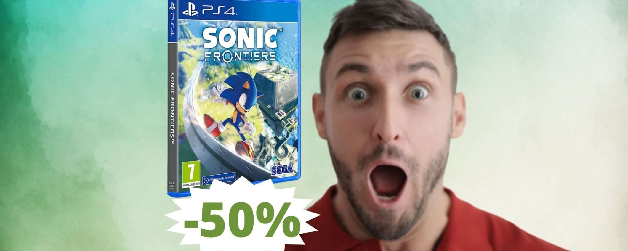 Sonic Frontiers PS4: il metà prezzo che tutti stavano aspettando