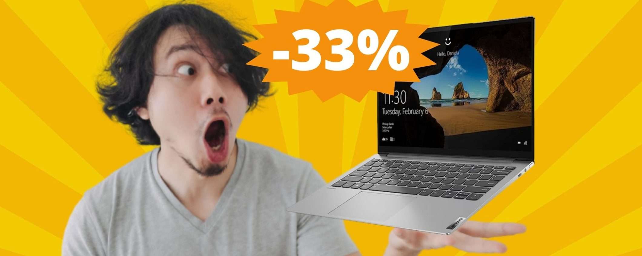 Lenovo Yoga Slim 7: il laptop per chi non si accontenta (-400 euro)