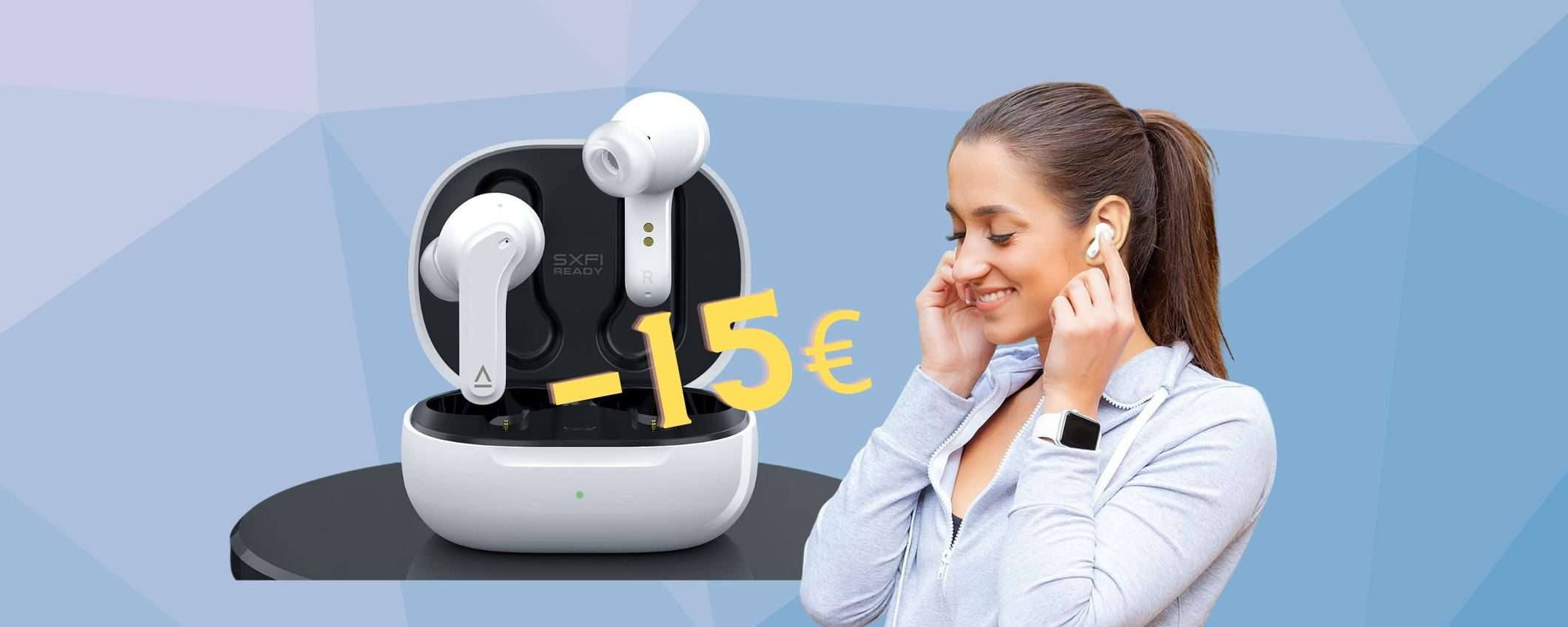 Creative Zen Air: auricolari wireless senza paragoni su Amazon a 34,99€