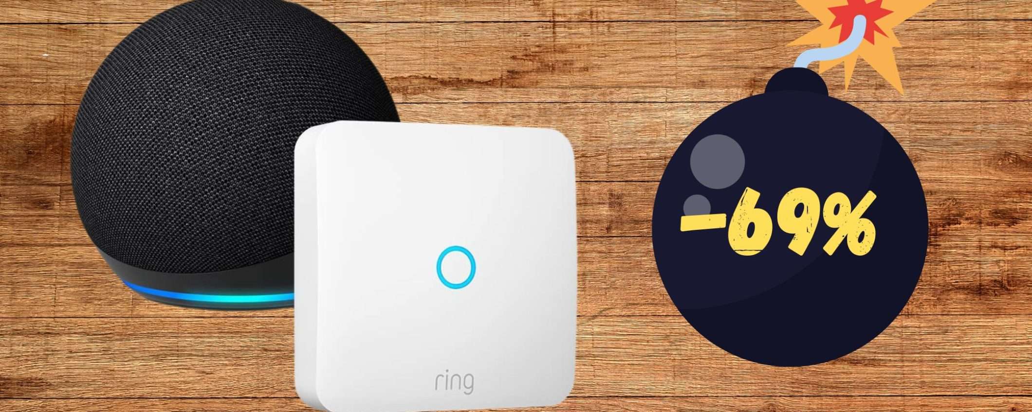 Amazon sgancia la BOMBA: Echo Dot 5 + Ring Intercom a 59€ (sconto del 69%)