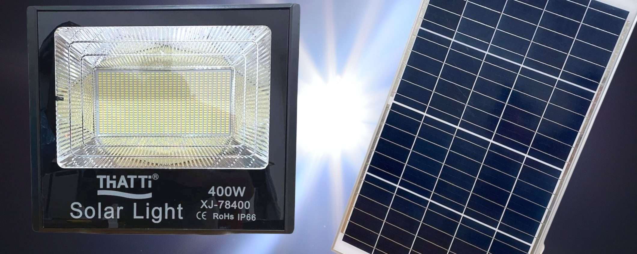 Un faro solare da 400W e illumini SERIAMENTE a costo zero: potentissimo (53€)