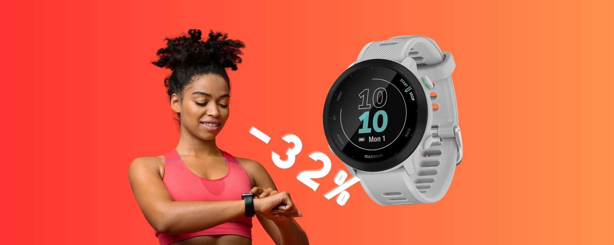 Garmin Forerunner 55 a un PREZZO da SVENIMENTO, ora solo 128€