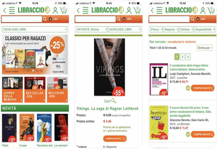 libraccio app