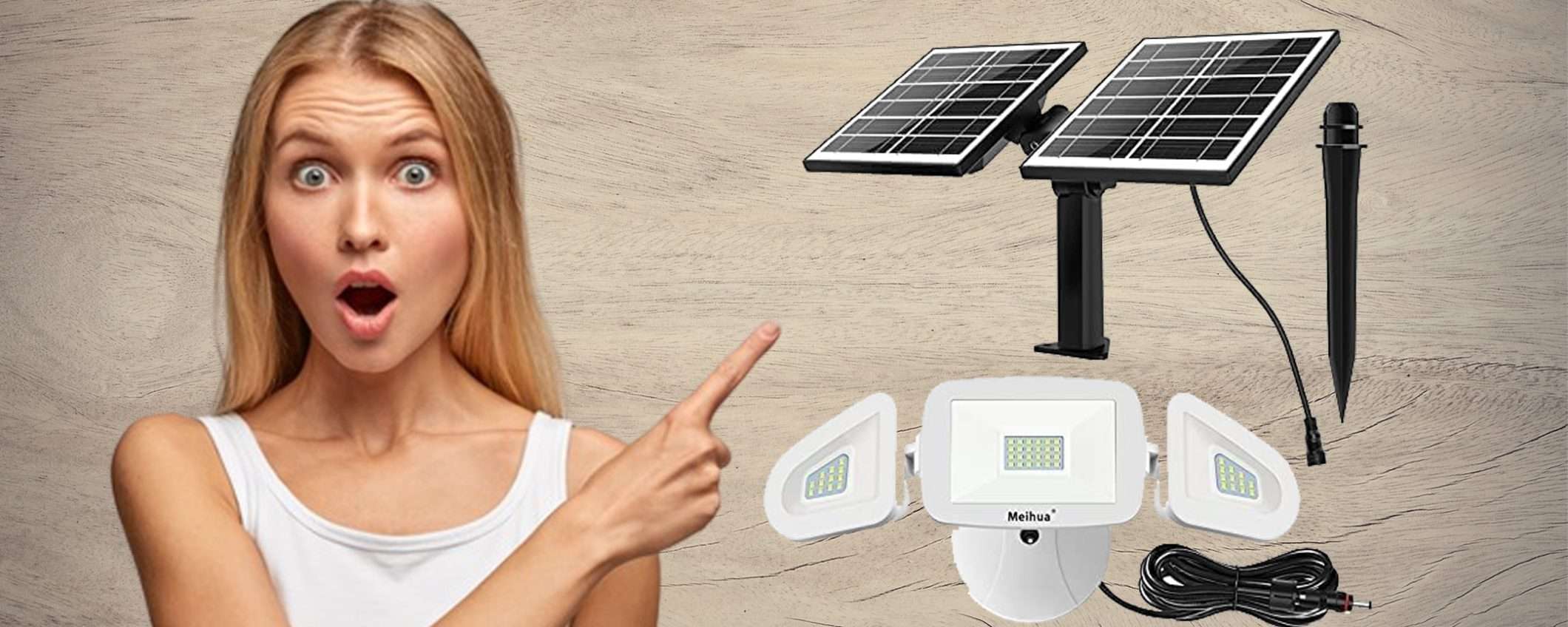 Luce solare a LED per esterni: PERFETTA anche nel prezzo, zero consumi in bolletta