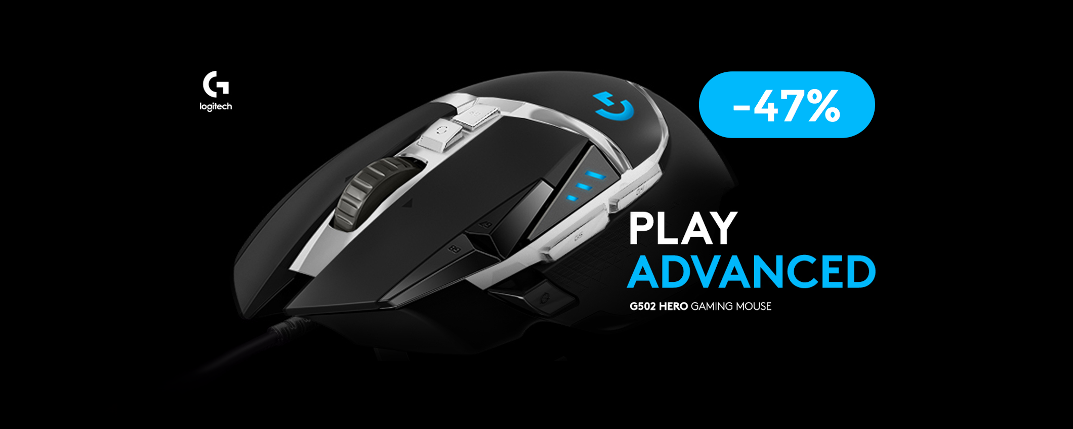 Mouse Logitech con peso regolabile: precisione e versatilità al top (49€)