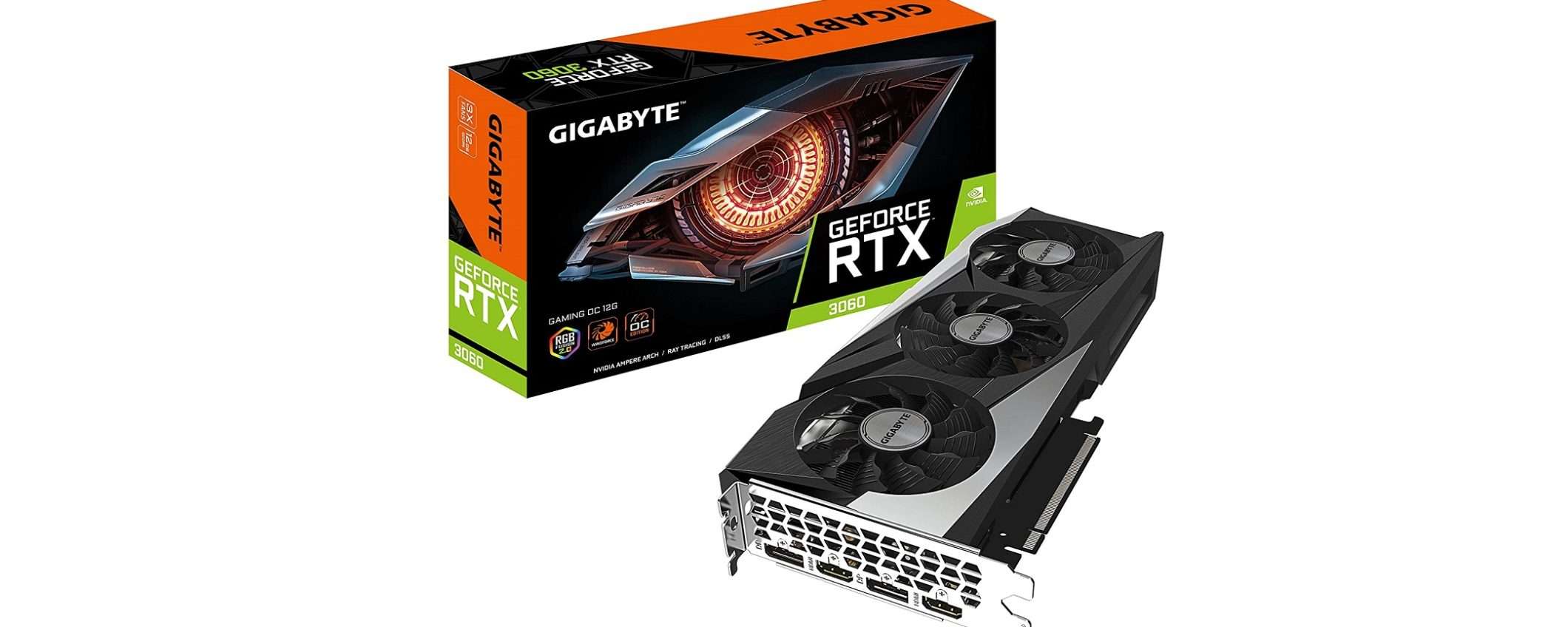 Nuova scheda video? Su Amazon c'è questa NVIDIA RTX 3060 12 GB al MINIMO STORICO