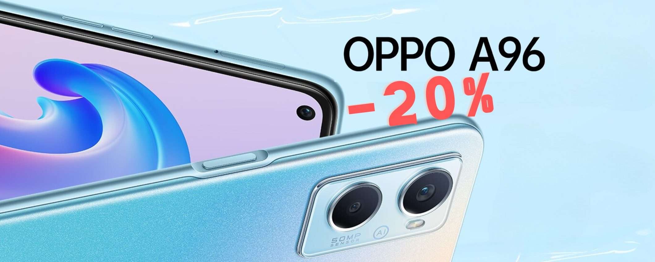 OPPO A96: lo smartphone entry level che non delude a 61€ in MENO