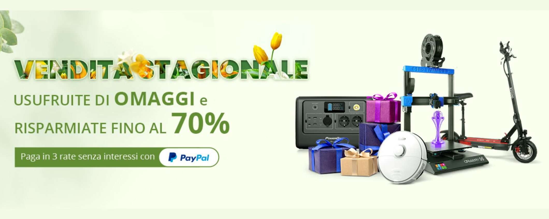 Da GeekMall IMPAZZA la primavera: sconti assurdi fino al 70% (codici segreti)