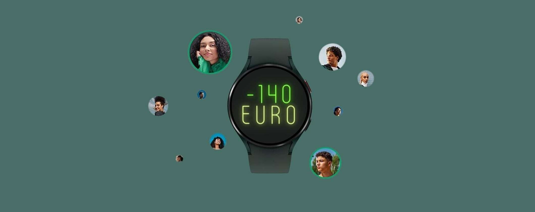 Samsung Galaxy Watch4: SCONTO IMMEDIATO di 140€ su Monclick