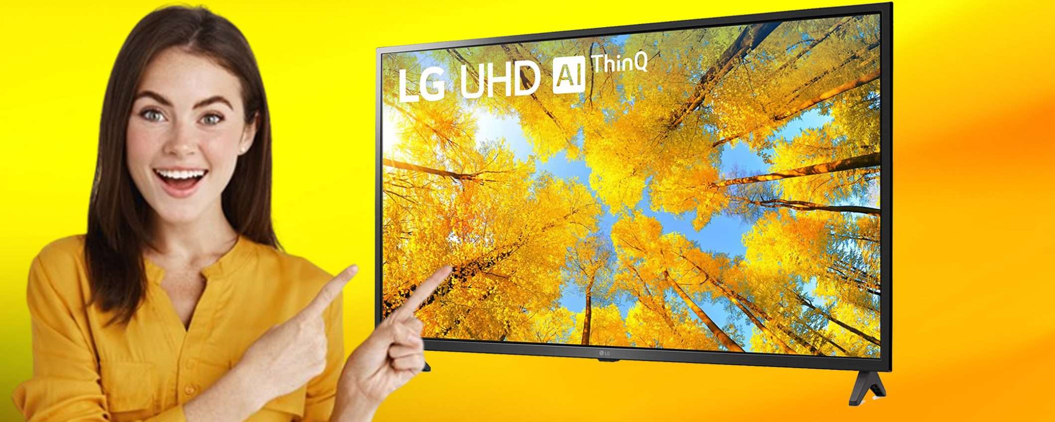 Smart TV LG 4K UHD da 43