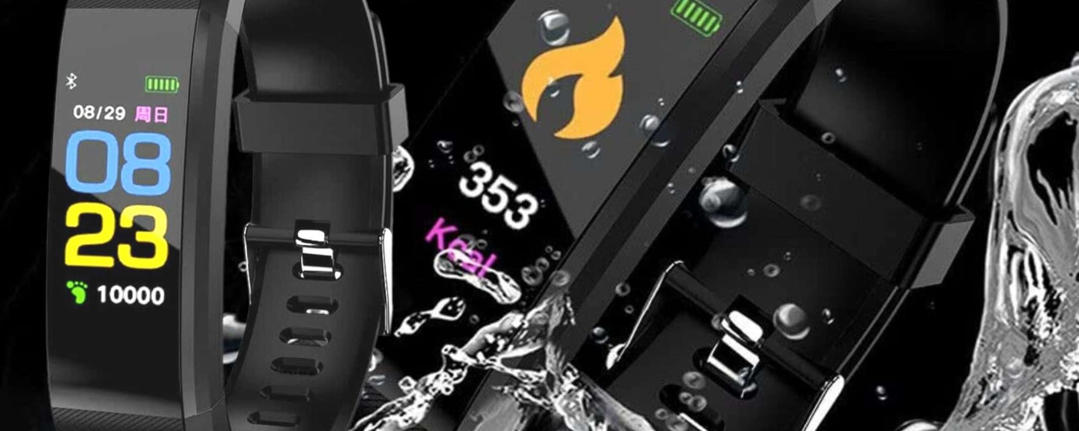 Bastano 9€ su Amazon per lo smartband che misura la pressione: FOLLIA