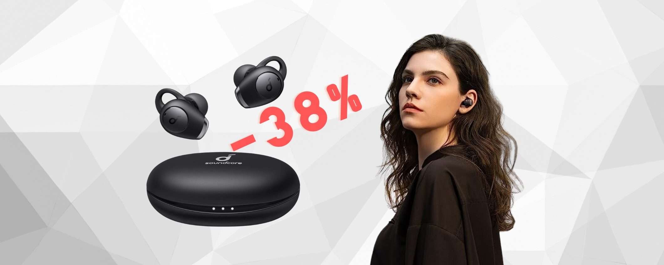 Soundcore: auricolari wireless per musica e chiamate TOP al 38%