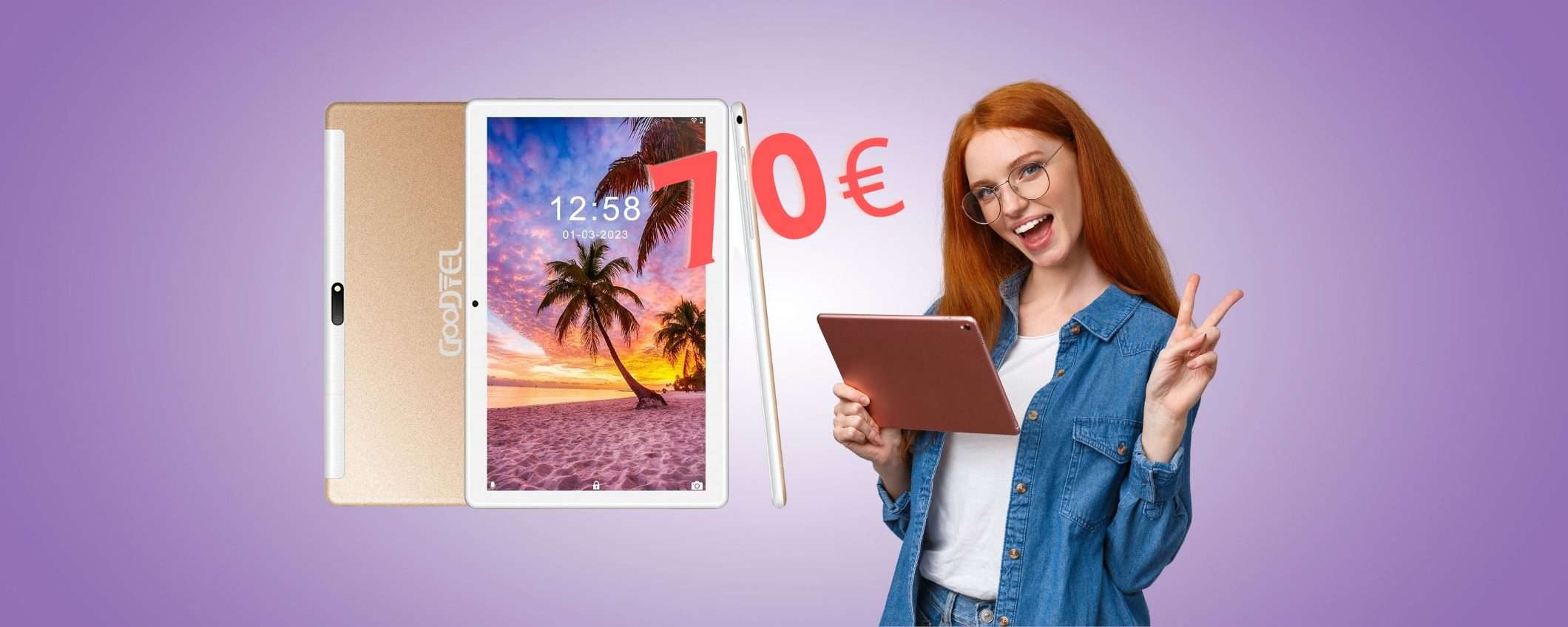 Tablet da 10 pollici Dual Sim LTE/WiFi a 70€ è una ROBA da MATTI