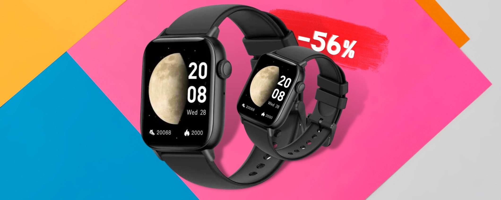 Tieni sotto controllo lo stato di salute con questo Smartwatch (-56%)