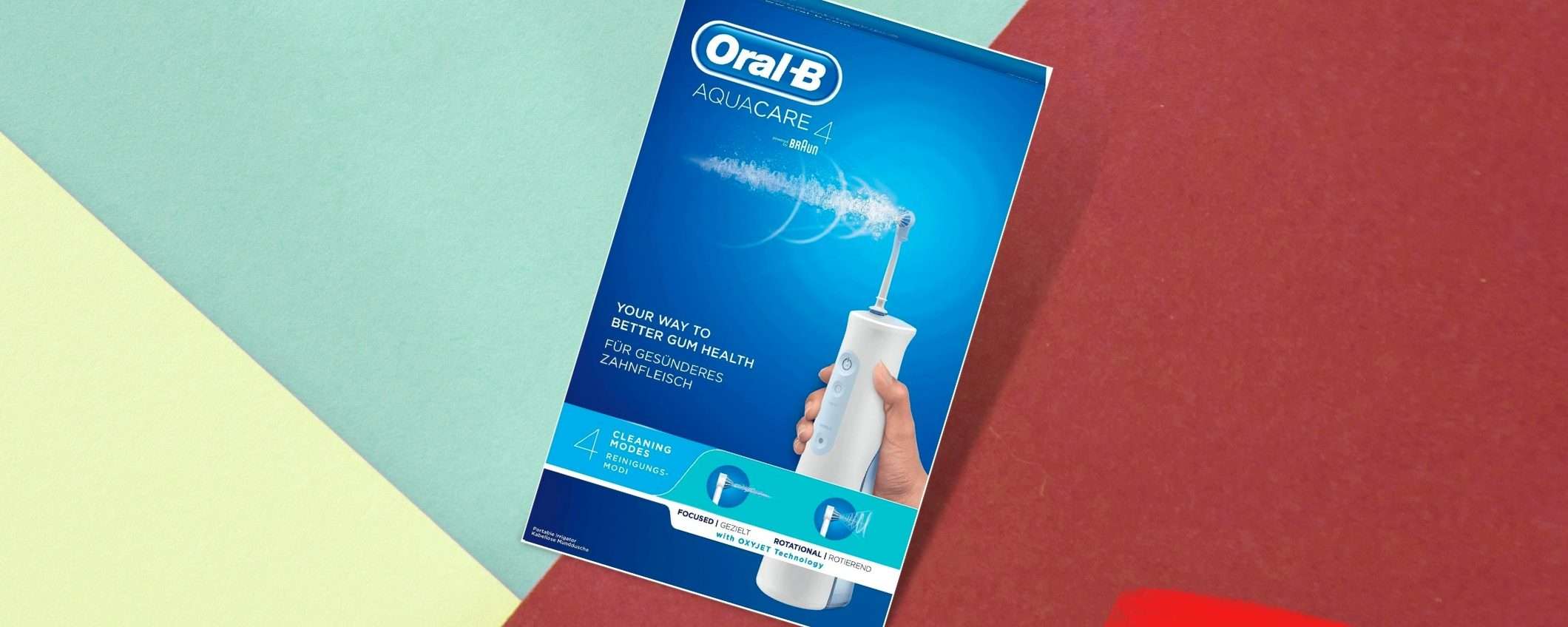 Sconto SHOCK per l'idropulsore Oral-B: addio visite dal dentista