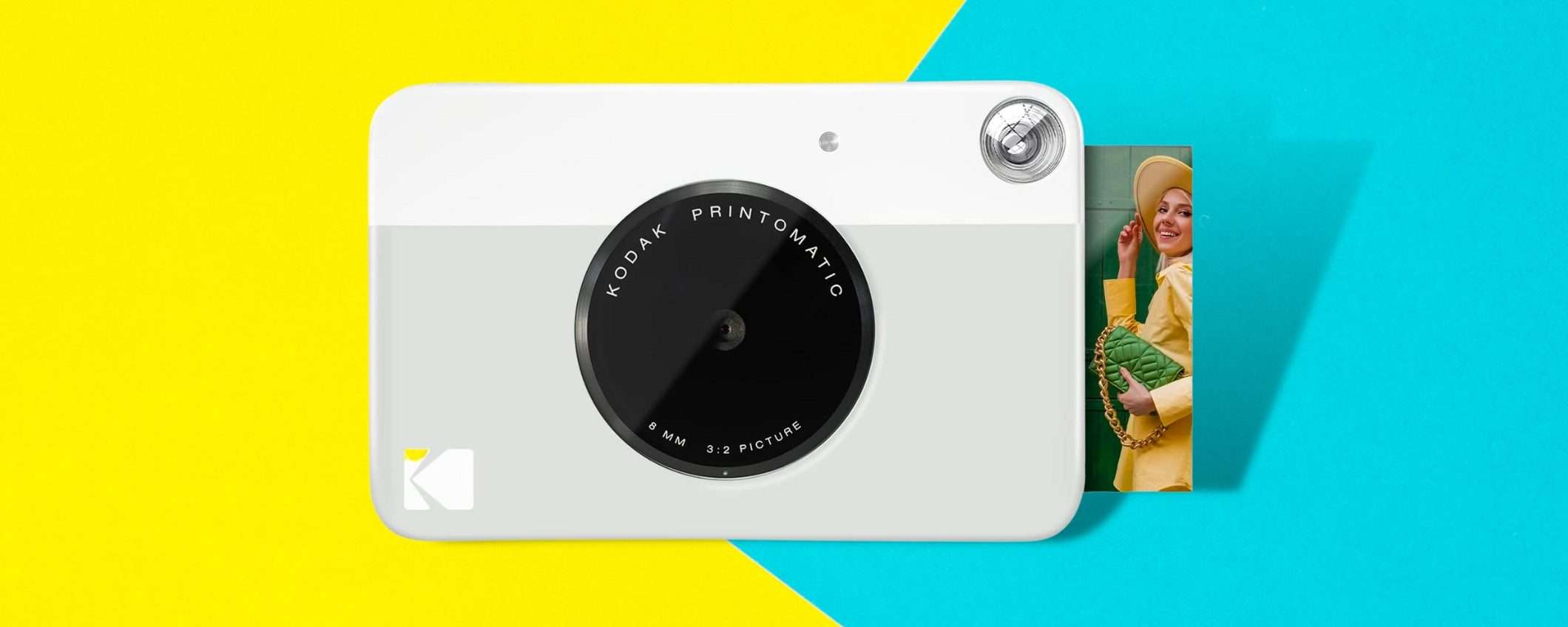 Kodak Printomatic: clicchi e STAMPI con questa fotocamera (47€)