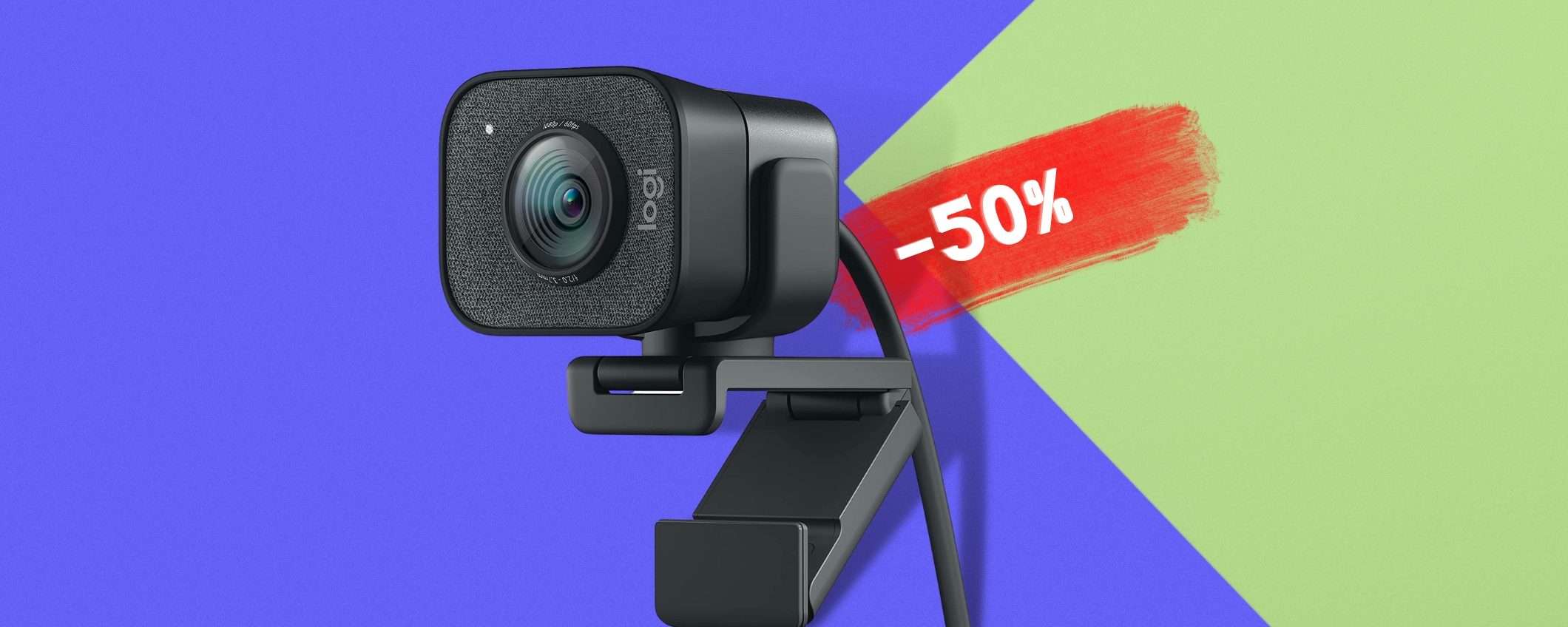 Logitech StreamCam: l'alleata per avere SUCCESSO ora al 50%