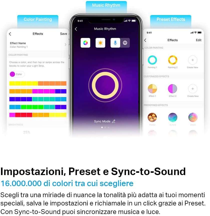 tp-link-striscia-led-wifi-impermeabile-comandi-con-voce-colori