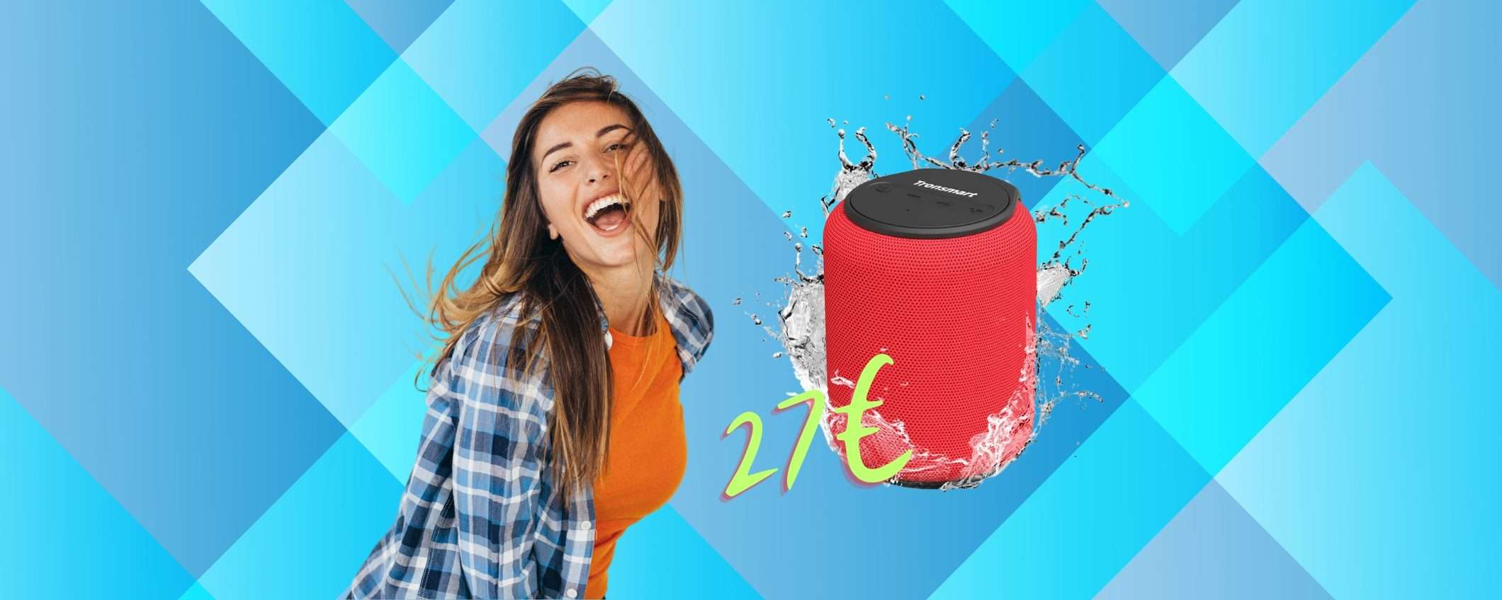 Tronsmart T6: il mini speaker Bluetooth che fa esplodere il suono a 27€