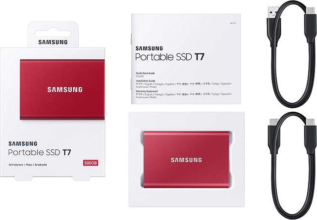 SSD esterno Samsung T7