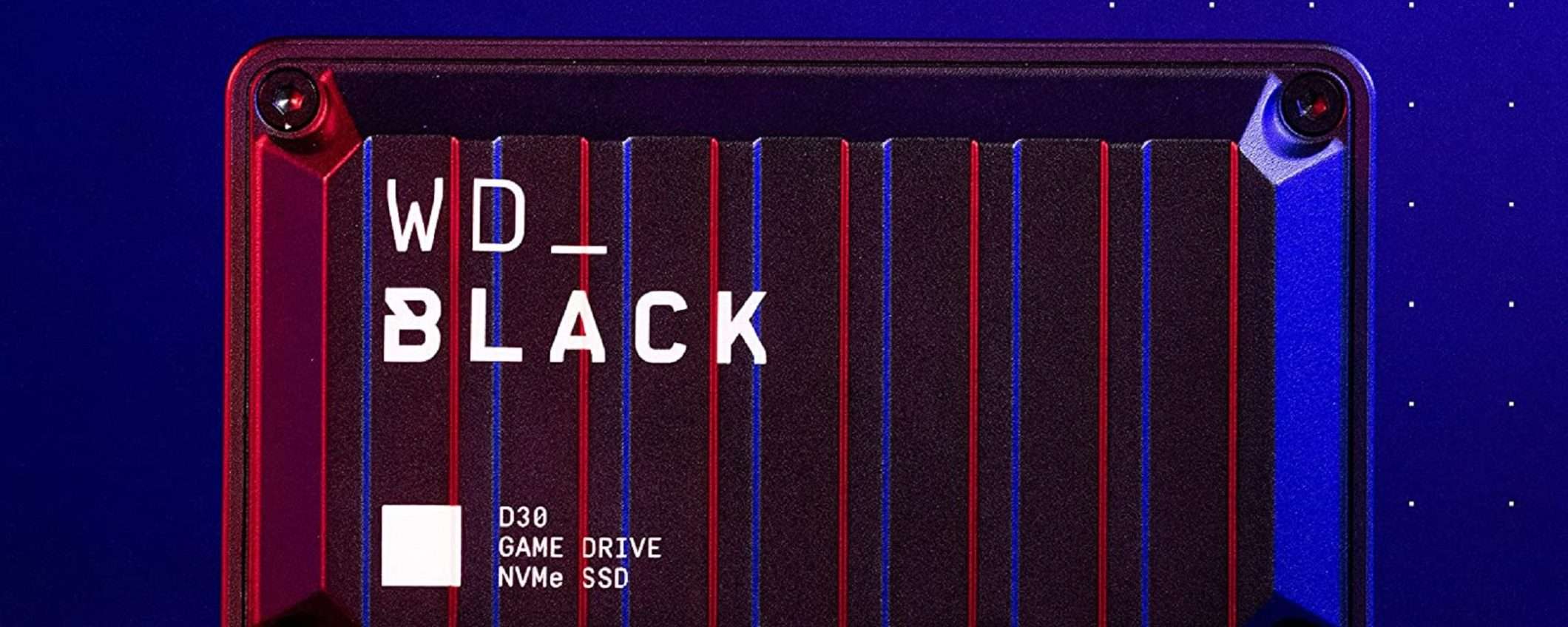 WD_BLACK D30 da 1TB per PC e console anche next-gen scontato del 57%