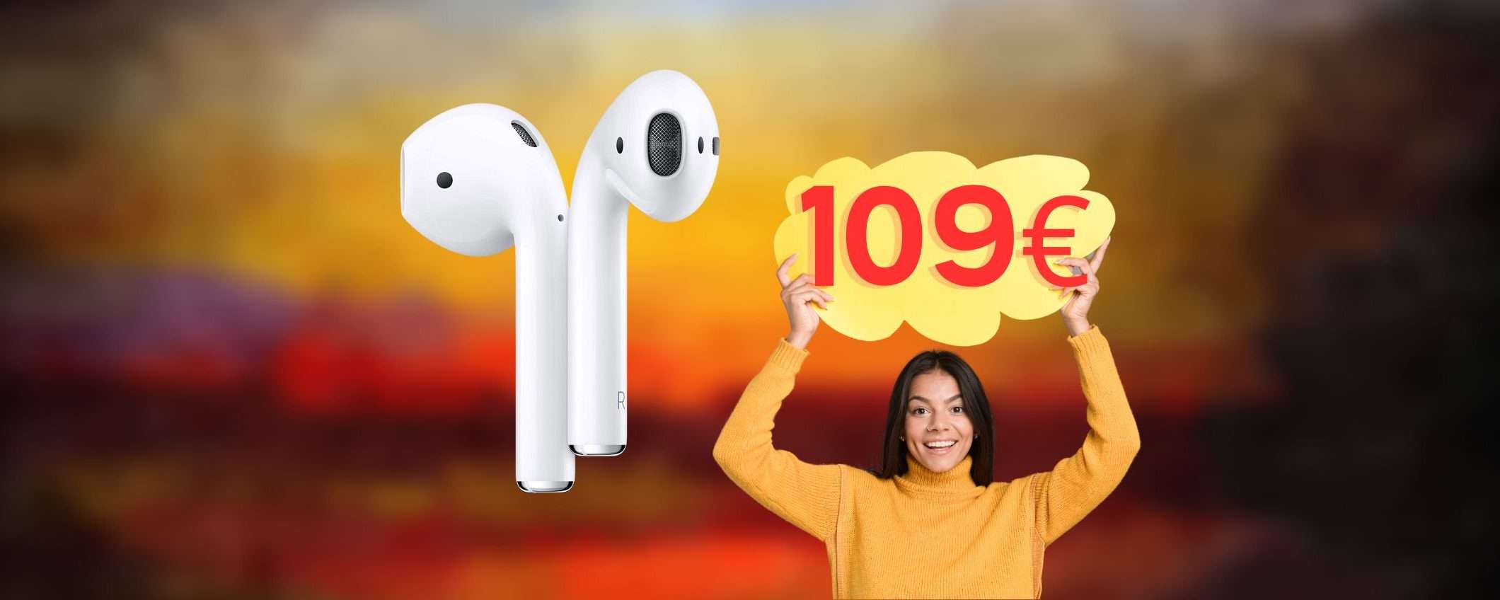 AirPods a 109 euro? Sì, è possibile: OCCASIONE AMAZON