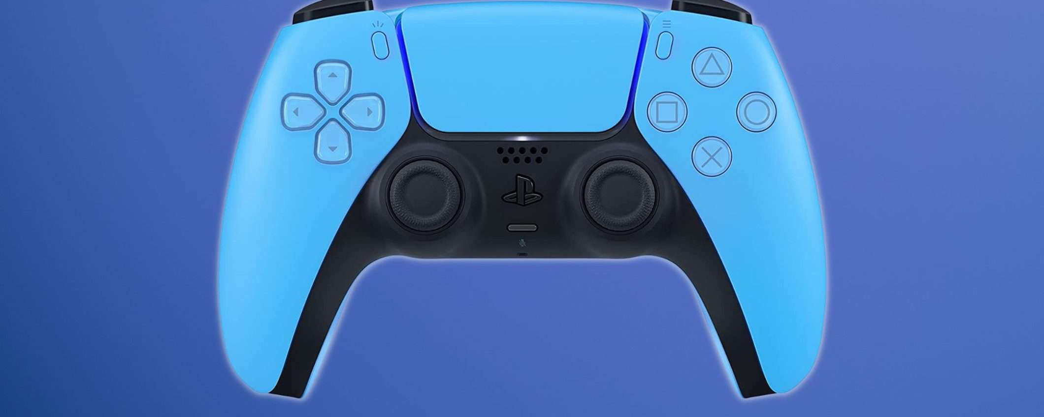 DualSense PS5: l'originale colorazione Starlight Blue è in offerta su Amazon