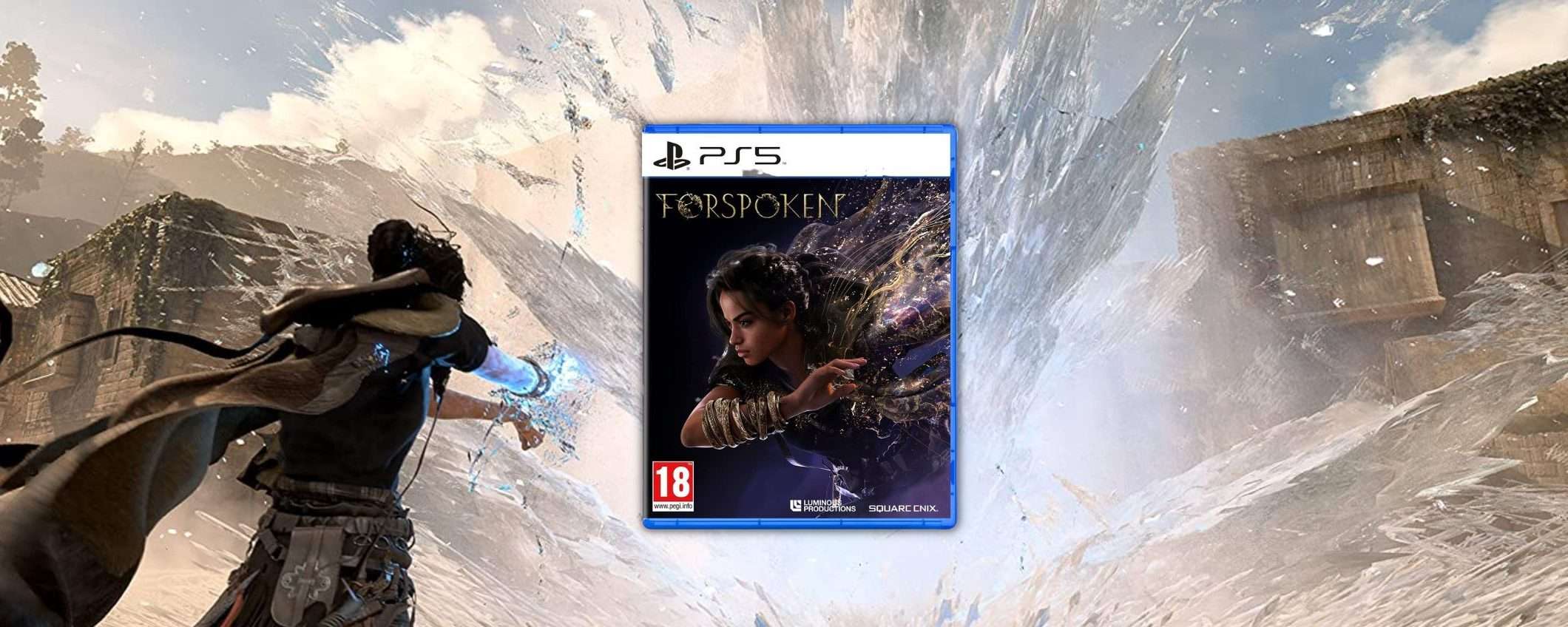 Forspoken per PS5 crolla al minimo storico, tuo a metà prezzo