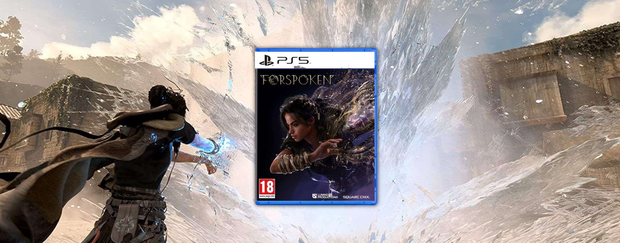 Forspoken per PS5 crolla al minimo storico, tuo a metà prezzo