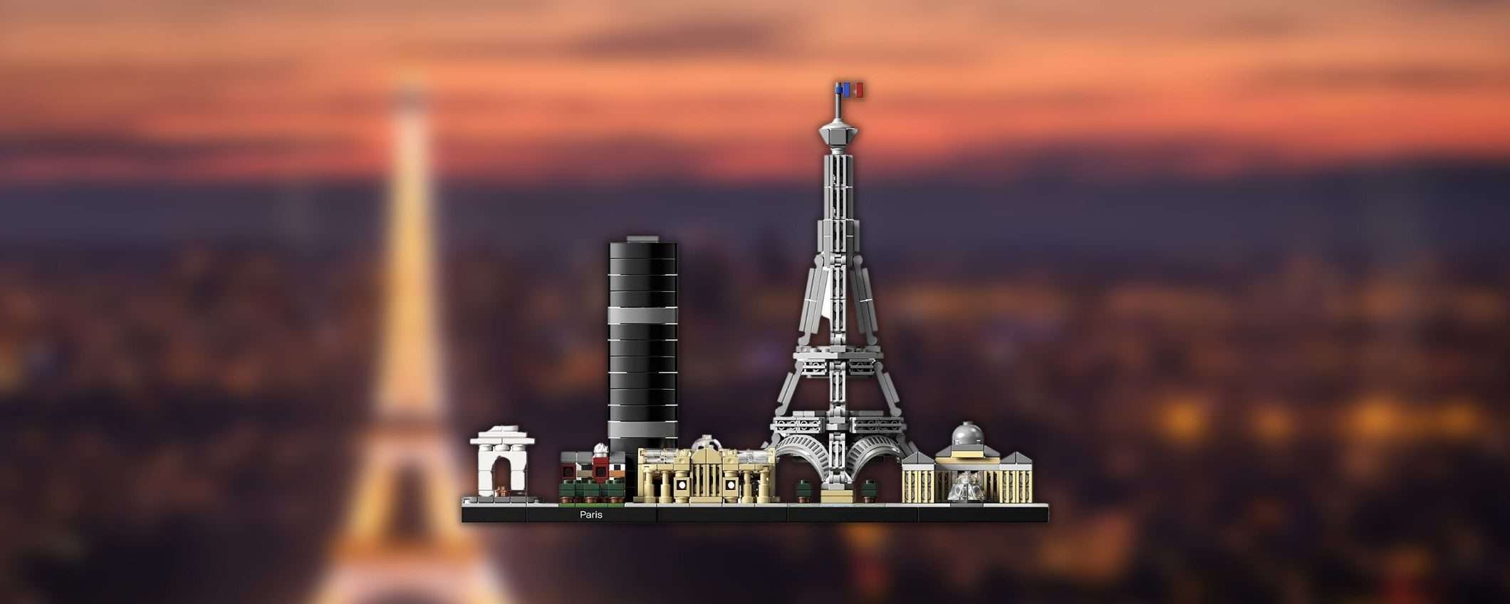 Con questo set LEGO in offerta costruisci un modellino di Parigi