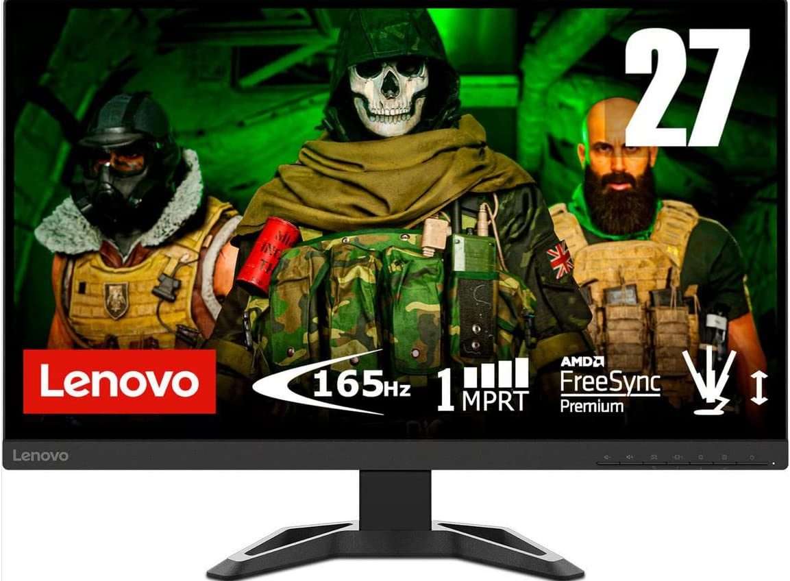 Lenovo G27q-30: prezzo folle, in sconto del 42% ma bisogna fare presto