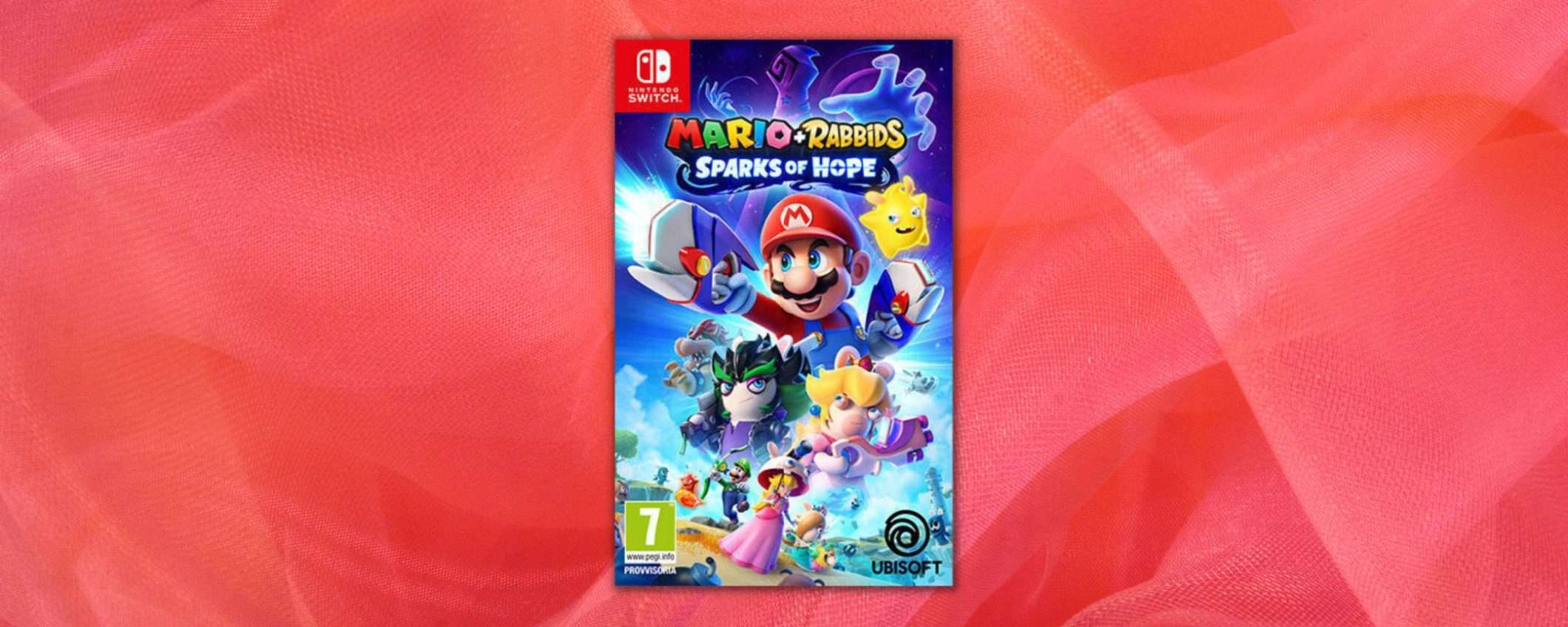 Mario + Rabbids Sparks of Hope: guarda che sconto su eBay con questo codice