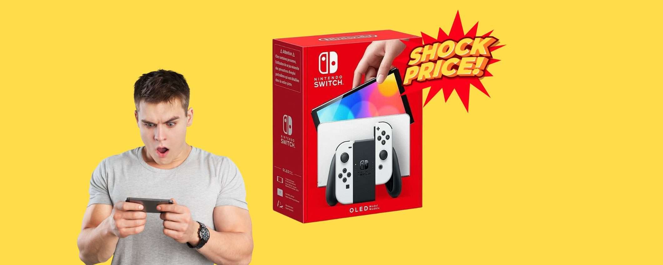 Nintendo Switch OLED: questo è il prezzo più basso che puoi trovare oggi