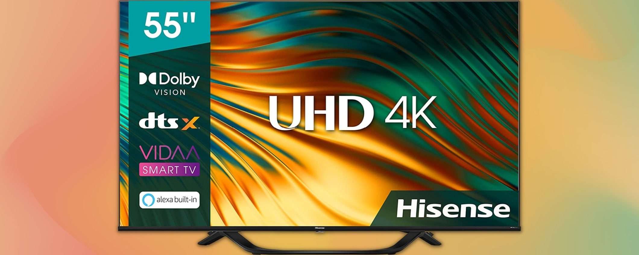 Smart TV Hisense 4K 55