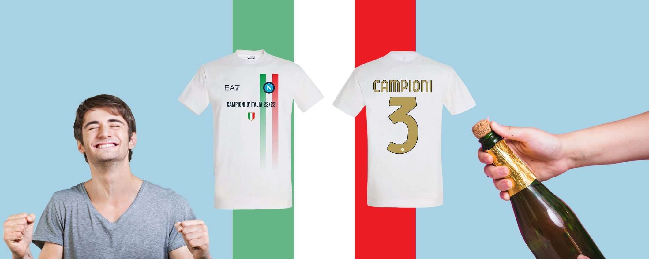 Napoli Campione: festeggia lo scudetto con questi incredibili prodotti su Amazon