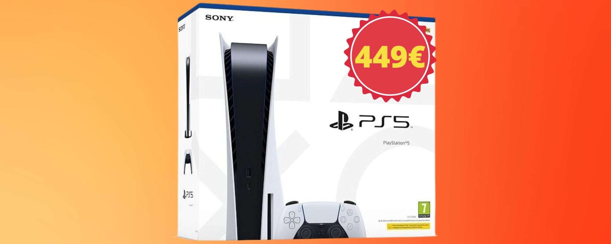 Ultima chiamata: PlayStation 5 a 449 euro solo con questo coupon