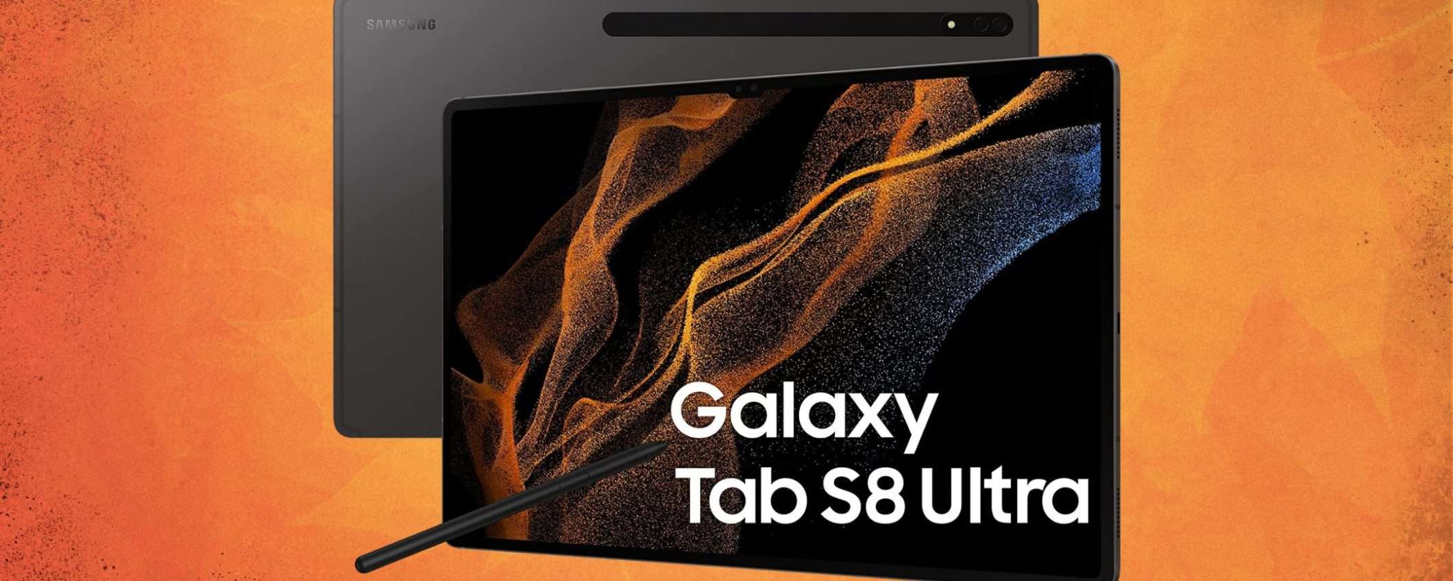 Samsung Galaxy Tab S8 Ultra: l'offerta Amazon di oggi è la migliore di sempre