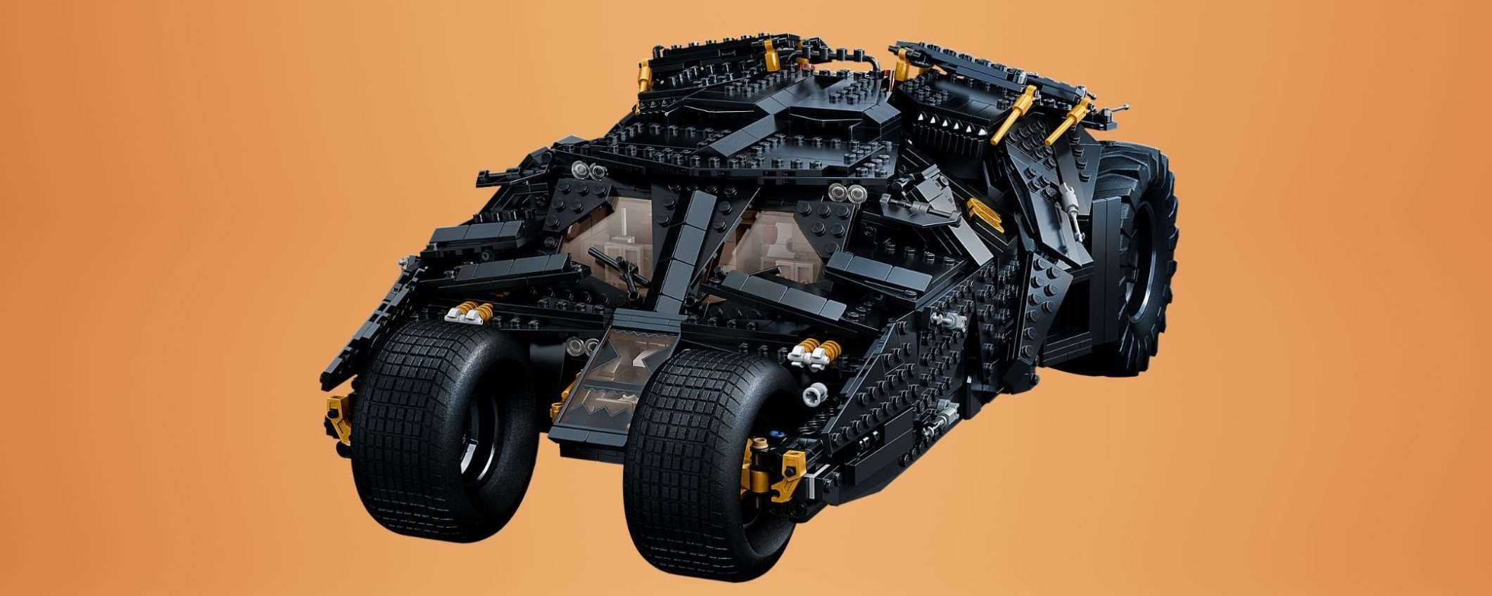 Costruisci la Batmobile de Il Cavaliere Oscuro con questo set LEGO in offerta