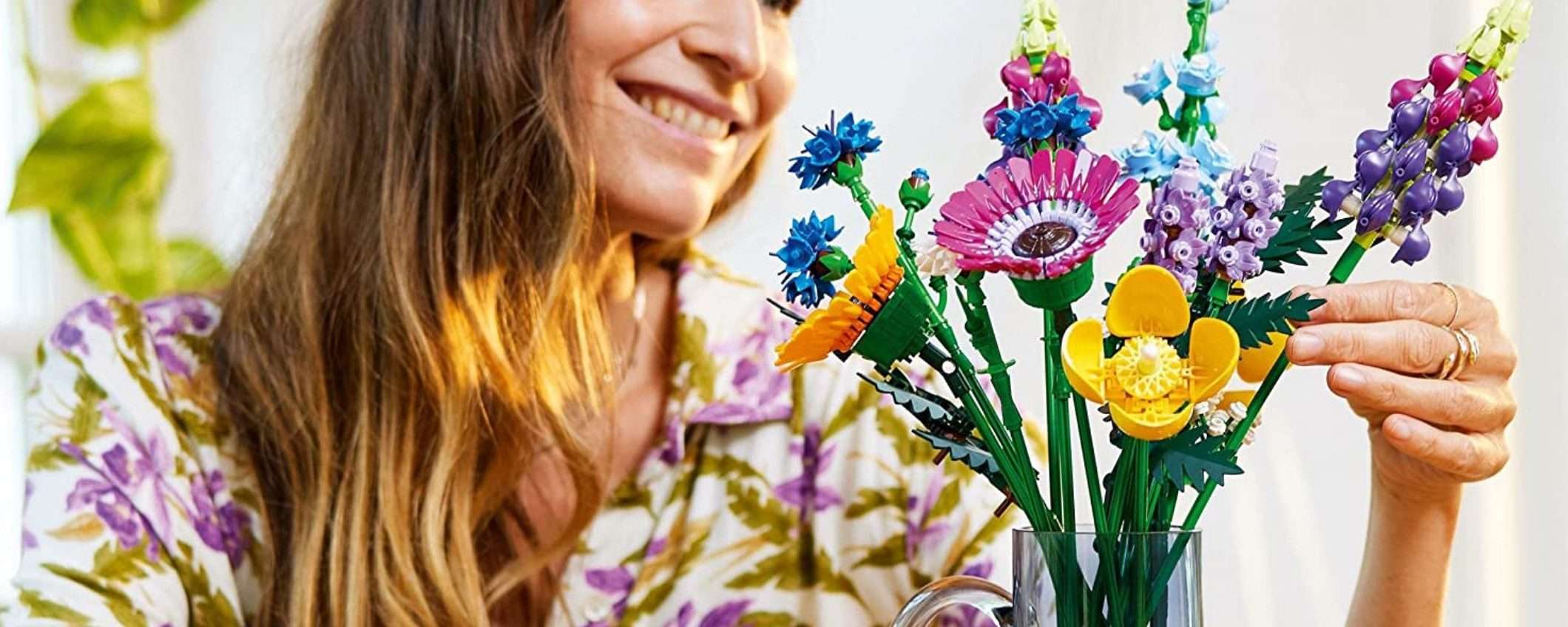 Con il set LEGO Bouquet di Fiori fai il regalo per la Mamma più bello