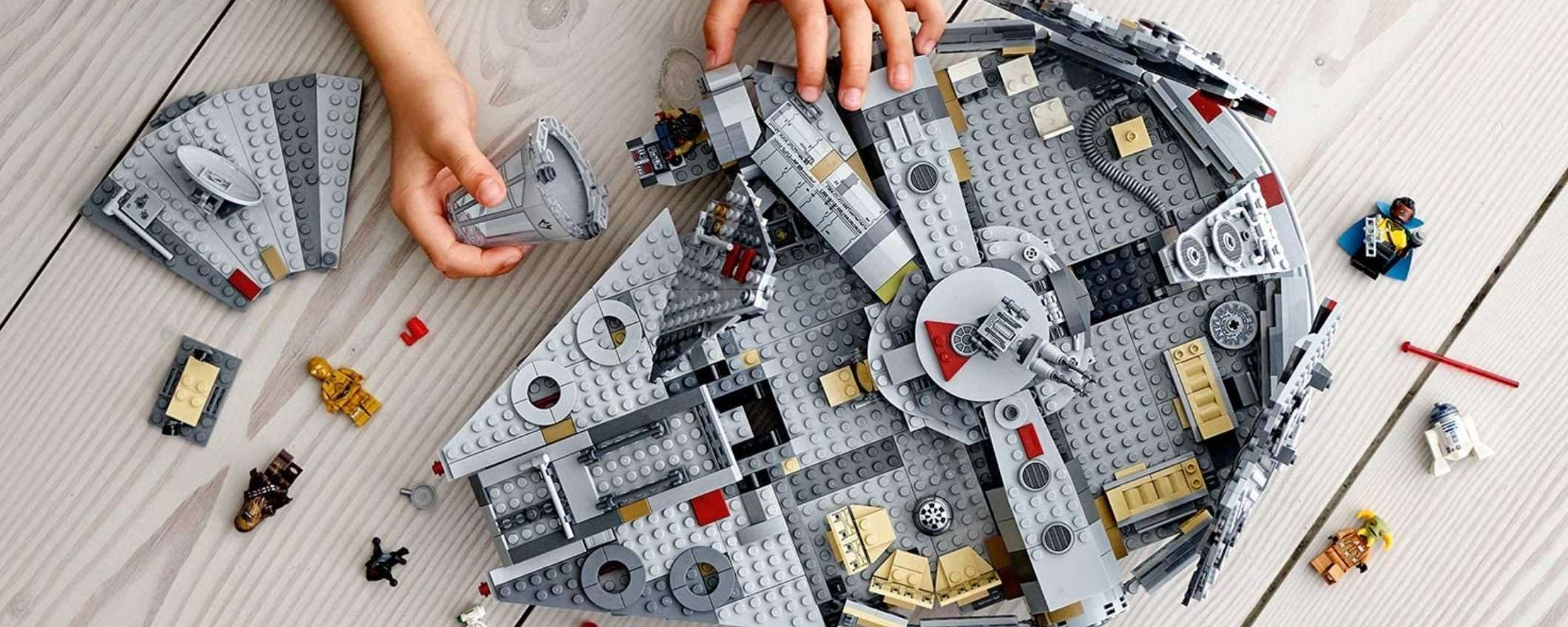 Star Wars Day: il fantastico LEGO Millenium Falcon è in offerta (-17%)