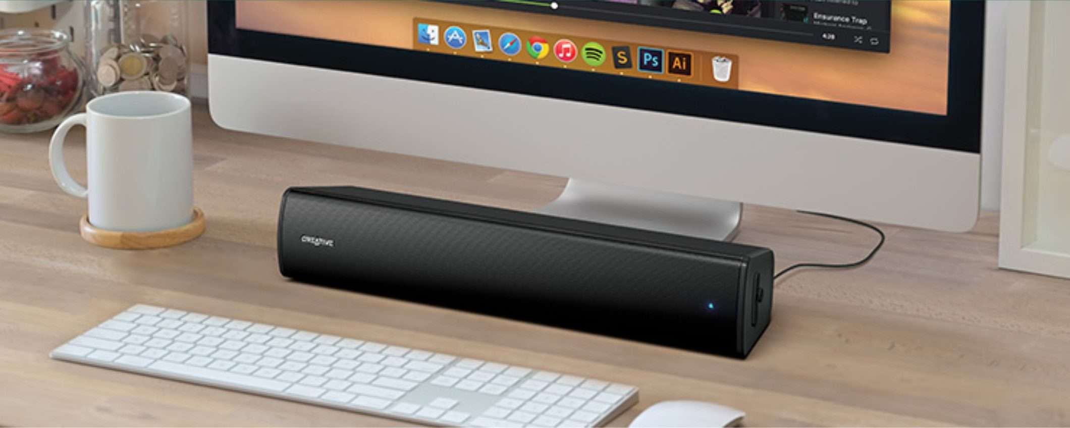 Soundbar Creative COMPATTA e POTENTE: ti bastano 40€ su Amazon