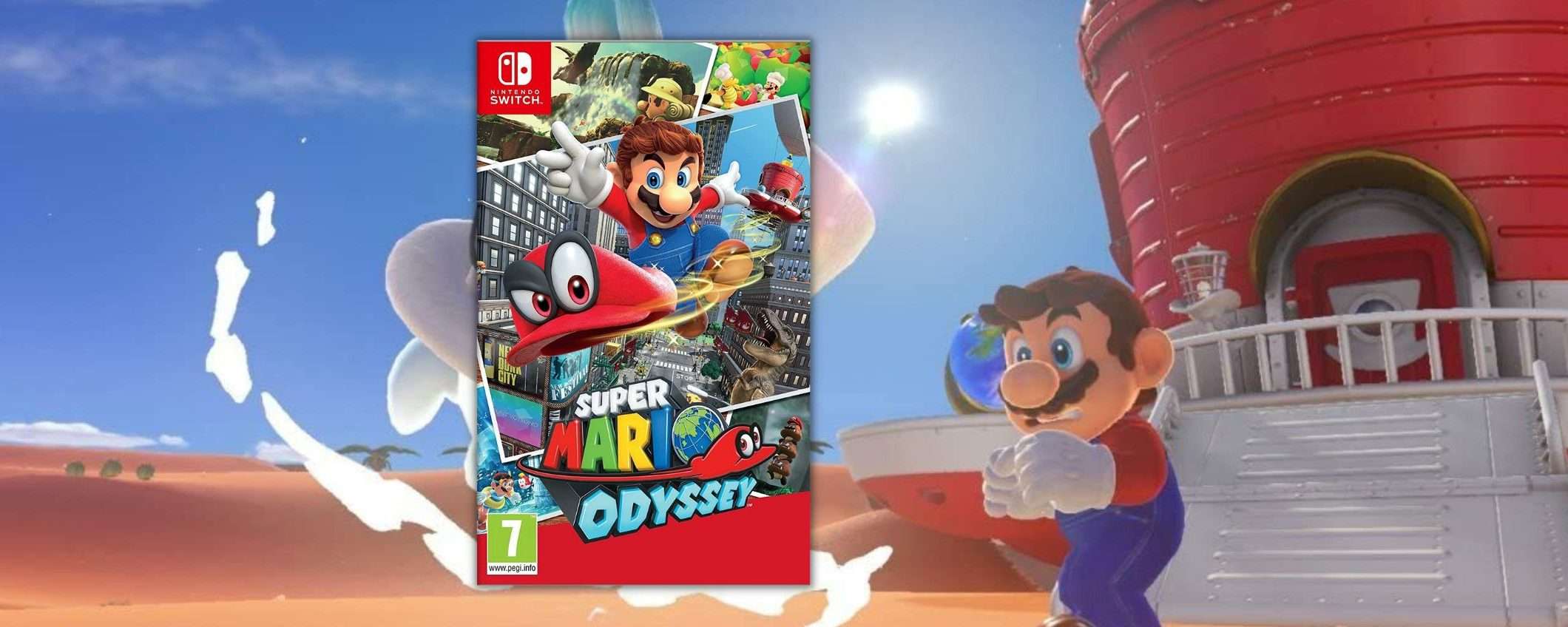 Super Mario Odyssey per Switch in offerta: a questo prezzo DEVI averlo