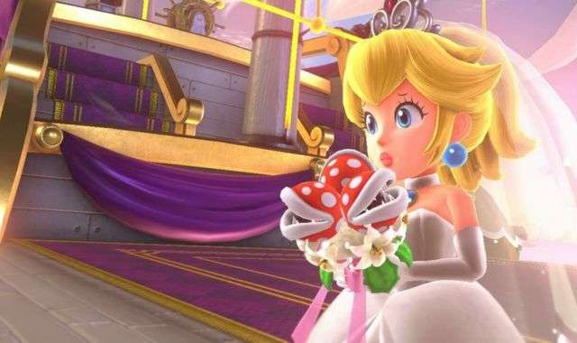 Super Mario Odyssey Peach