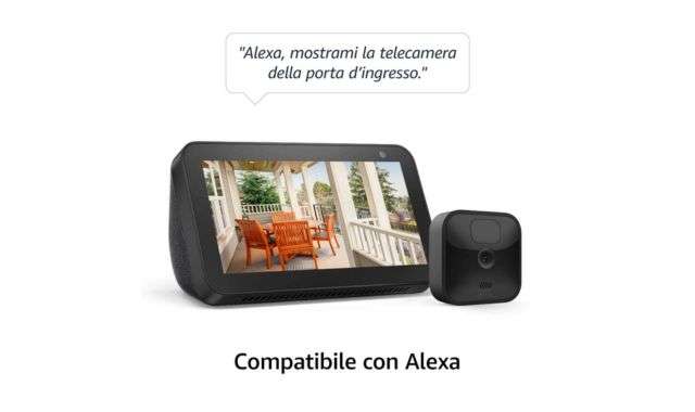 Telecamera compatibile con Alexa