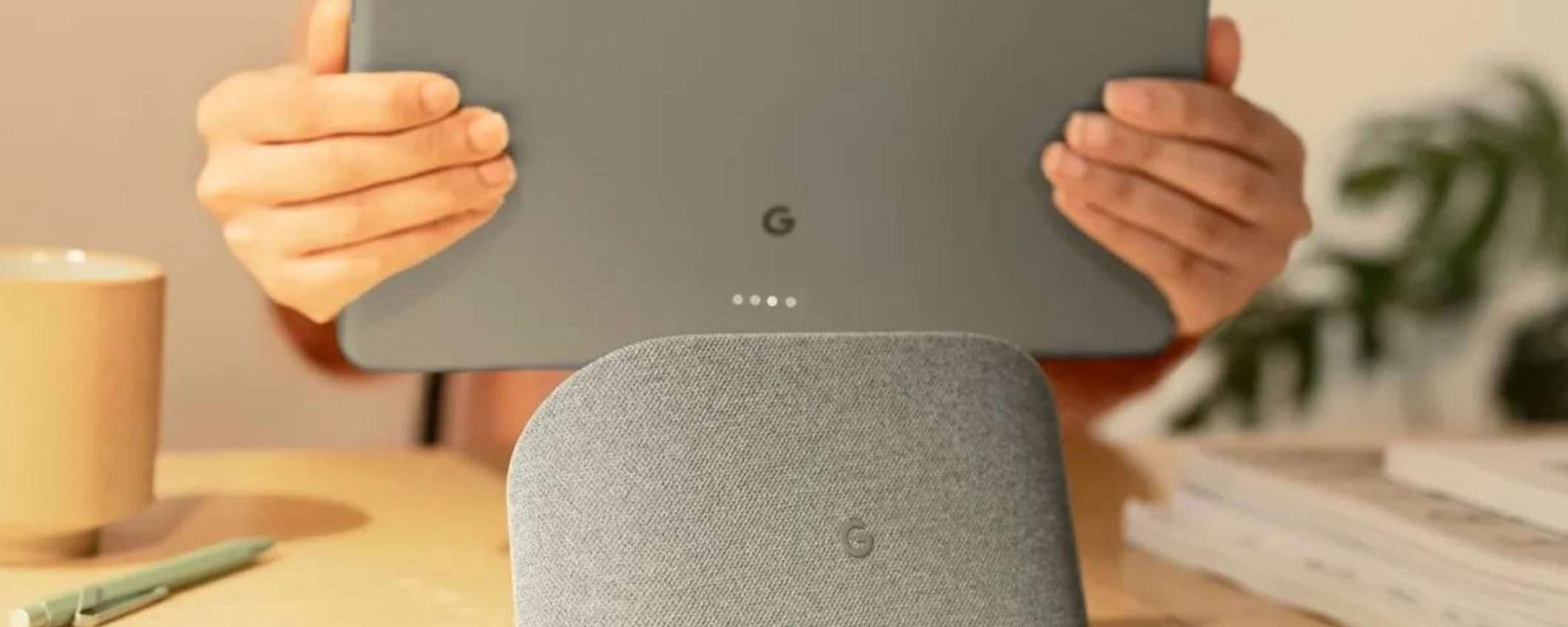 Google Pixel Tablet: finalmente è QUI e ha anche la dock wireless