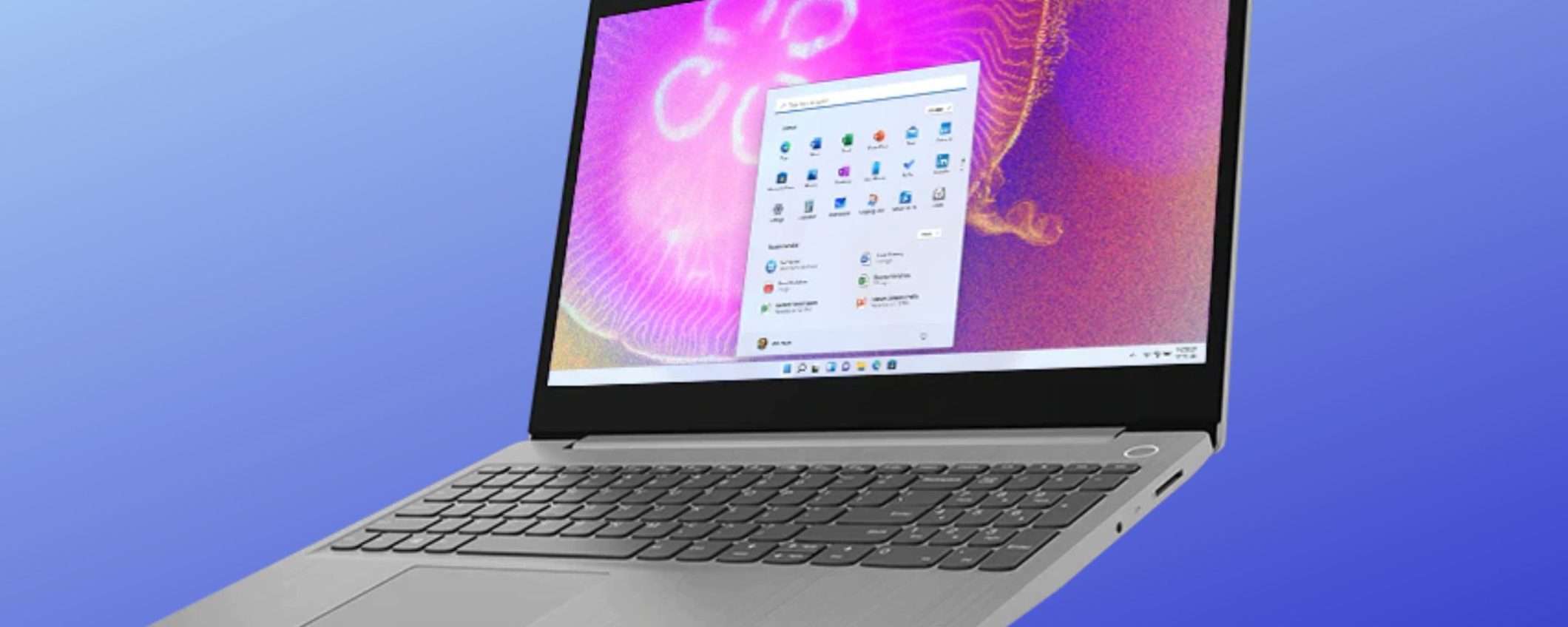 Lenovo IdeaPad 3: il PC che non ti aspetti a meno di 220€ su Amazon